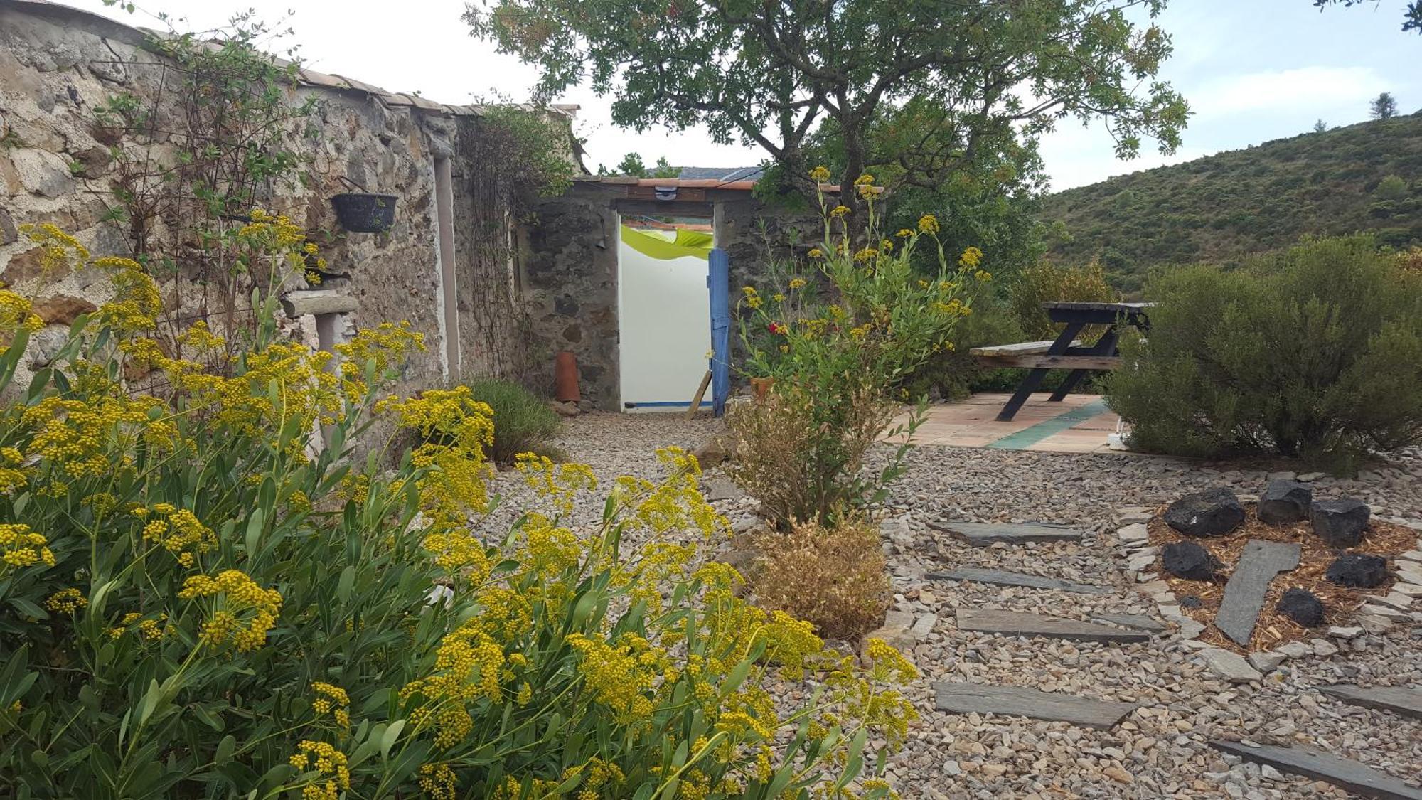 Gite Dans Ancienne Bergerie En Pleine Garrigue Fraissé-des-Corbières Exterior foto